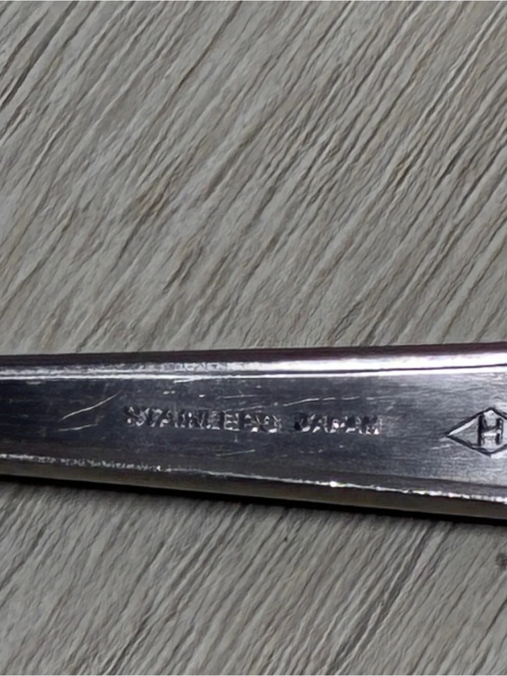 Vintage Ekco Eterna Leaf Sprig Atomic Cold Meat Serving Fork Japan MCM 60s